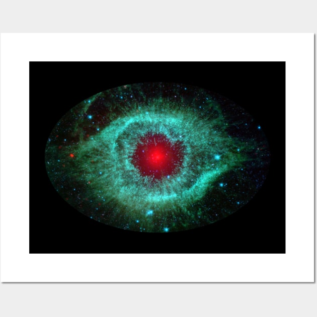 Helix Nebula Wall Art by CelestialStudio